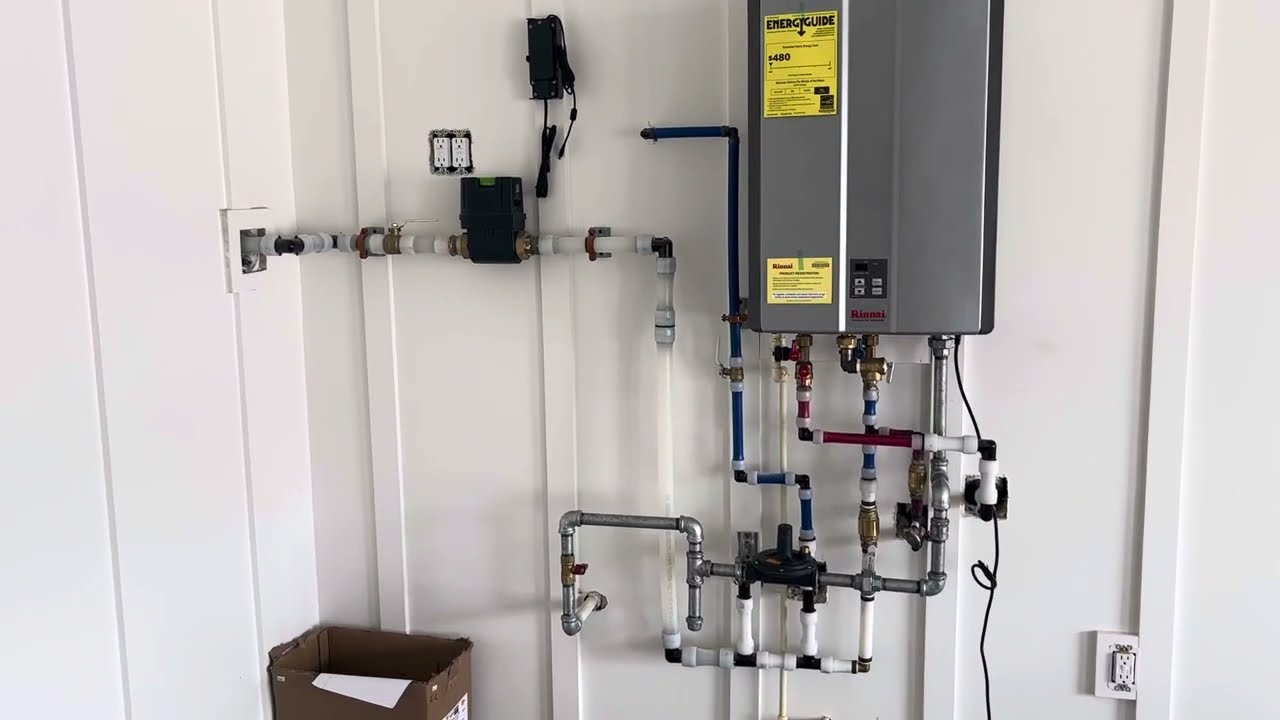 Tankless Water Heater Installation in Clarksburg